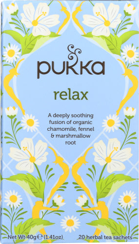 Pukka Herbs Tea Hrbl Relax Org