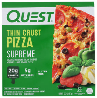 Quest Crust Pizza Thin Supreme