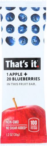 Thats It Bar Fruit Apple Bluebry