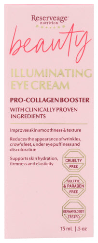 Reserveage Cream Eye Illuminating