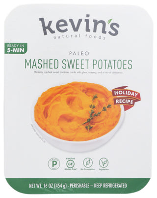 Kevins Natural Foods Potatoes Swt Mshd Holiday
