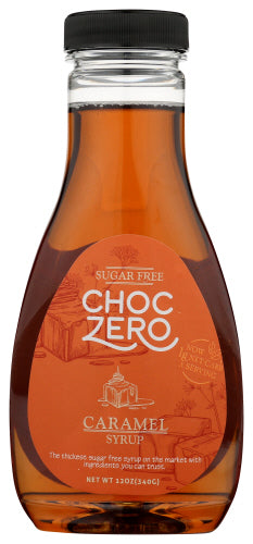 Choczero Syrup Caramel Sgr Free