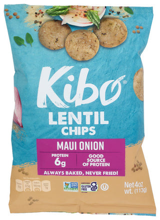 Kibo Lentil Chips Maui Onion