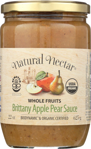 Natural Nectar Applesauce Pear Biodynmc