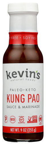 Kevins Natural Foods Sauce Marinade Kung Pao