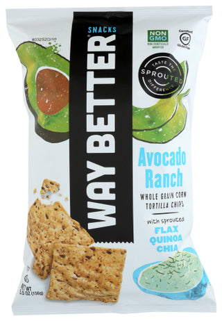 Way Better Snacks Chip Tortilla Avcdo Rnch