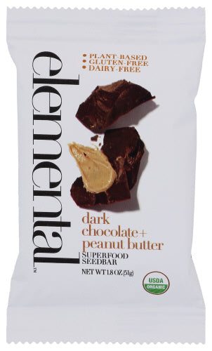 Elemental Bar Drk Choc Pnut Btr