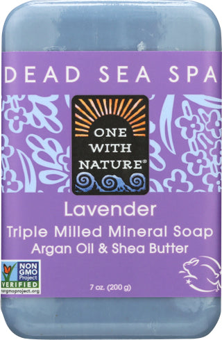 One With Nature Soap Bar Lavender