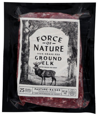 Force Of Nature Elk Ground Grass Fed