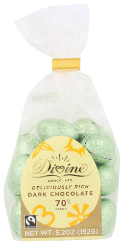 Divine Chocolate Choc Dk Eggs Mini