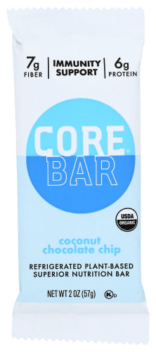 Core Foods Bar Ccnt Choc Chp Org