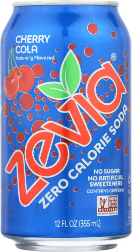 Zevia Soda Cola Cherry 6pk