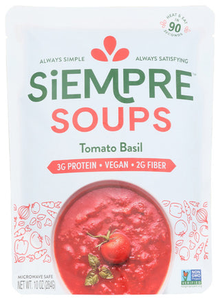 Siempre Soups Soup Tom & Basil Vegan