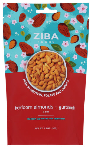 Ziba Foods Almond Raw Gurbandi