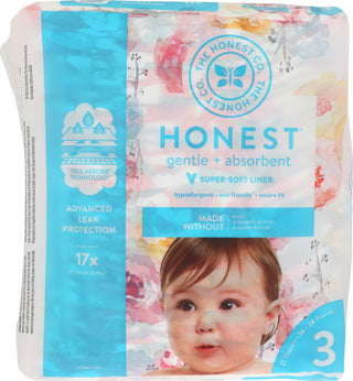 The Honest Company Diaper Rainbw Stripe Sz3