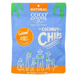 Cocogoods Co Chips Coconut Caramel