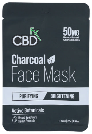 Cbdfx Mask Hemp Charcoal 50mg