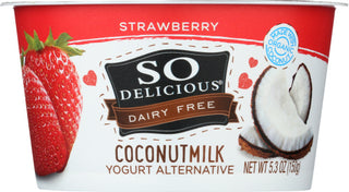 So Delicious Yogurt Ccnut Mlk Strawbry