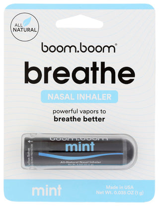 Boomboom Naturals Inhaler Nasal Mint 1pk