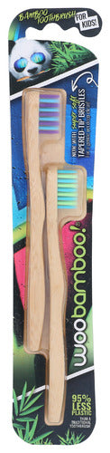 Woobamboo Toothbrush Kid Sprsft 2pk