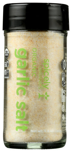 Spicely Organics Spice Garlic Salt Jar