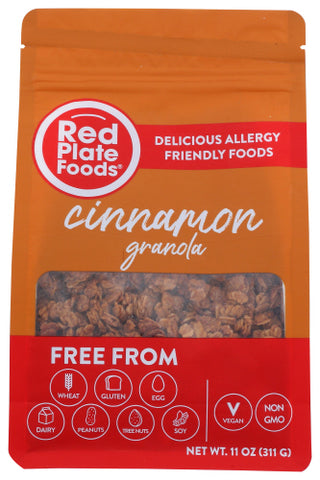 Red Plate Foods Granola Cinnamon Gf