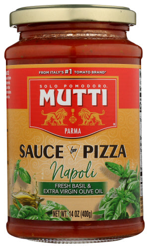 Mutti Sauce Pizza Basil Evoo