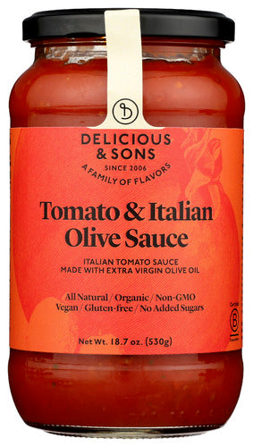 Delicious And Sons Sauce Tmto Italian Olive