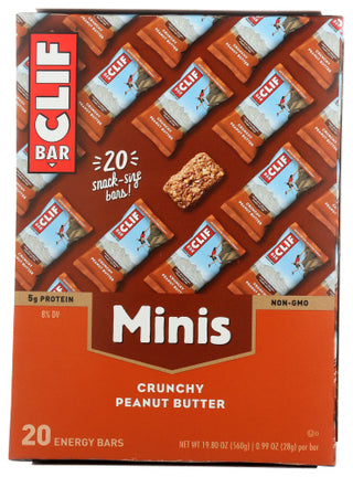 Clif Bar Mini Pnt Btr Crnc Org