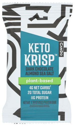 Keto Krisp Bar Drk Choc Ald Sea Slt
