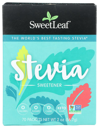 Sweetleaf Sweetener Stevia Pkt 1grm