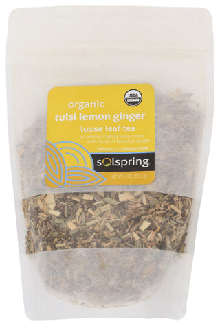 Solspring Tea Loose Tulsi Lmn Ginge