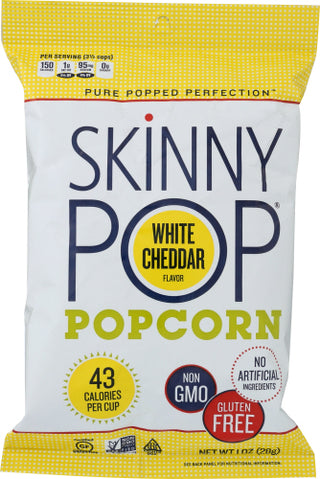 Skinny Pop Popcorn Wht Chddr Snk Bag