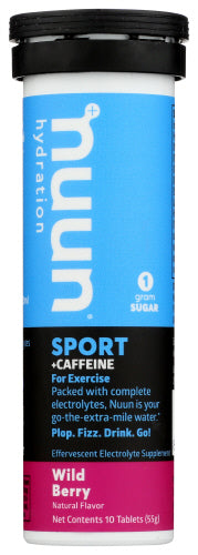 Nuun Sport Caff Wild Berry