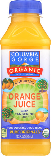 Columbia Gorge Organic Juice Cld Prsd Orange