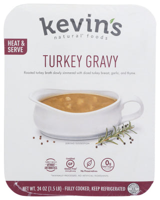 Kevins Natural Foods Turkey Gravy