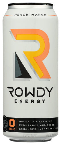 Rowdy Energy Drink Energy Peach Mngo