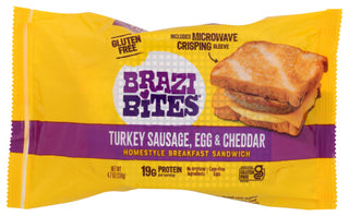 Brazi Bites Sandwich Turkey Sausage
