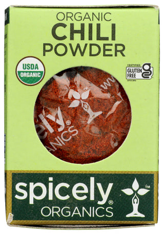 Spicely Organics Spice Chili Pwdr Box Org