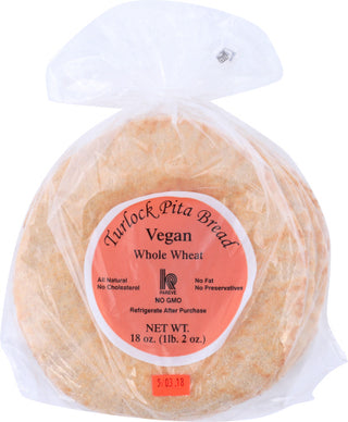 Turlock Pita Bread Bread Pita Whole Wheat