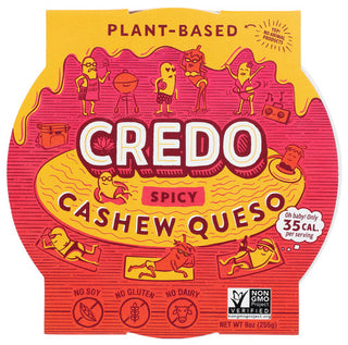 Credo Foods Queso Cashew Spicy