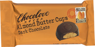 Chocolove Almnd Buttr Cups Drk Choc