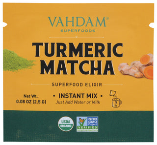Vahdam Teas Matcha Elixir Turmeric