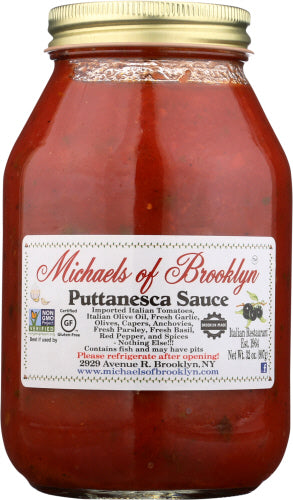 Michaels Of Brooklyn Sauce Putanesca Gf