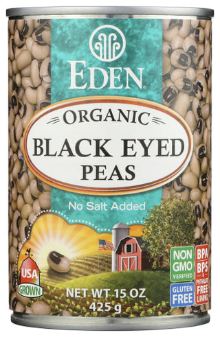 Eden Foods Bean Blk Eye Pea Ns Org