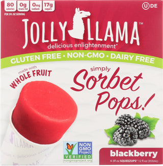 Jolly Llama Sorbet 4sqzup Blackberry