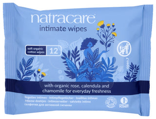 Natracare Wipe Org Cotton Intimate