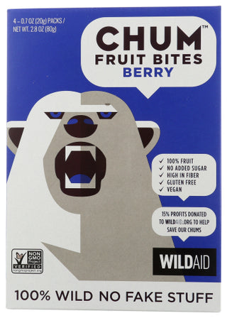 Chum Bites Fruit Berry 4pk