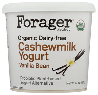 Forager Cashewgurt Vnlla Bean Org