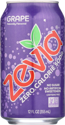 Zevia Soda Grape 6pk